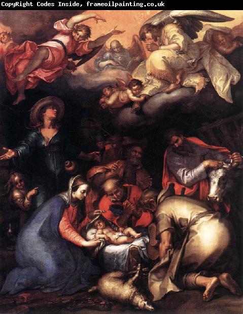 BLOEMAERT, Abraham Adoration of the Shepherds  ghgfh
